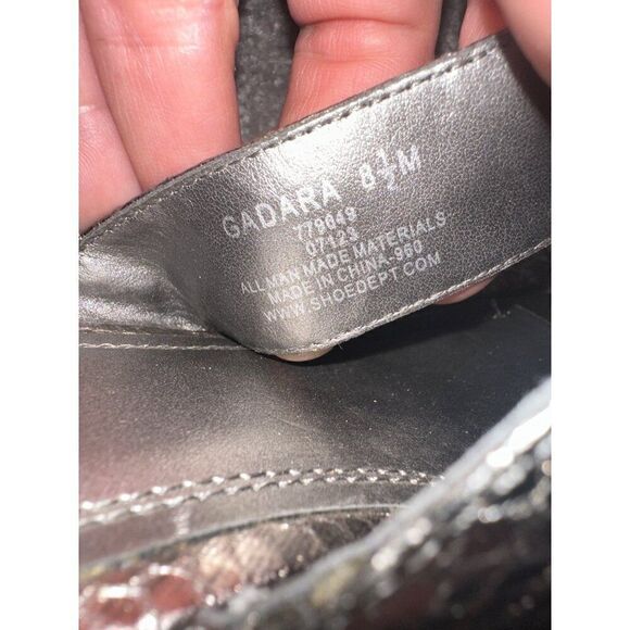 IMP Gadara Silver Sandals  Size 8.5 - Picture 12 of 12